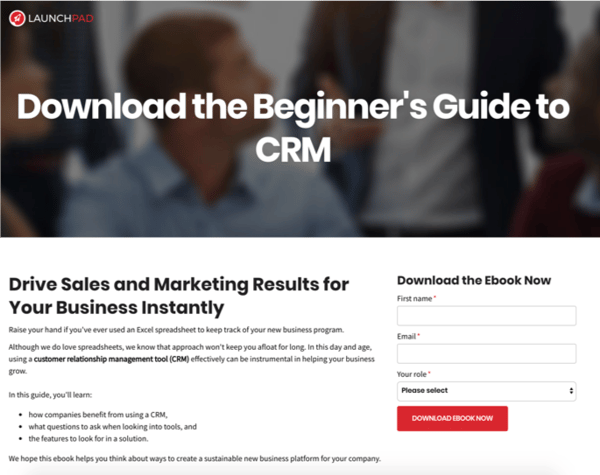 Download the Beginner's Guide to CRM