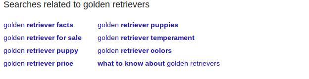 Searches Related to Golden Retrievers Example