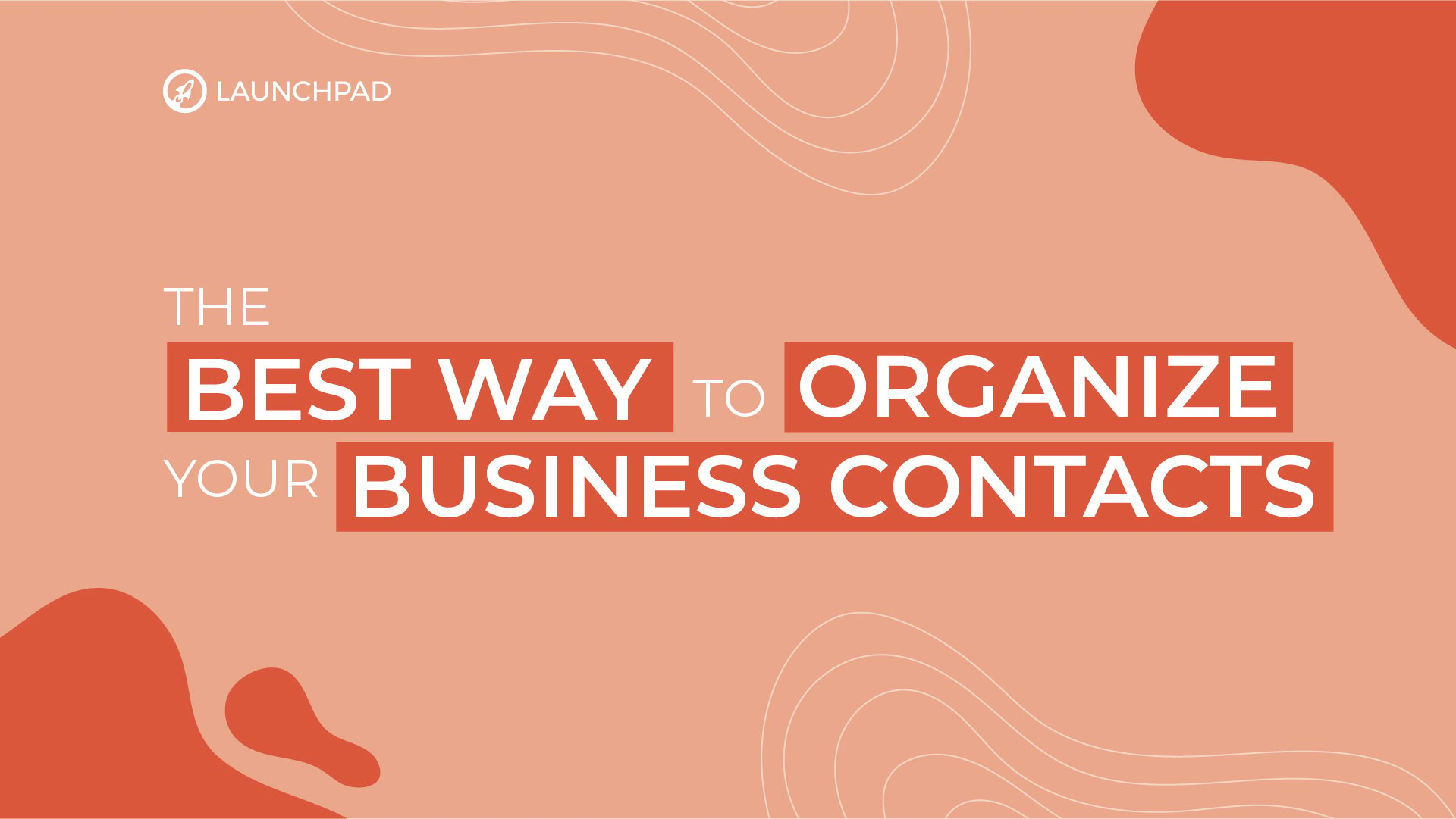 Simply the best way to organize your business contacts